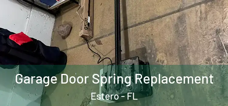  Garage Door Spring Replacement Estero - FL